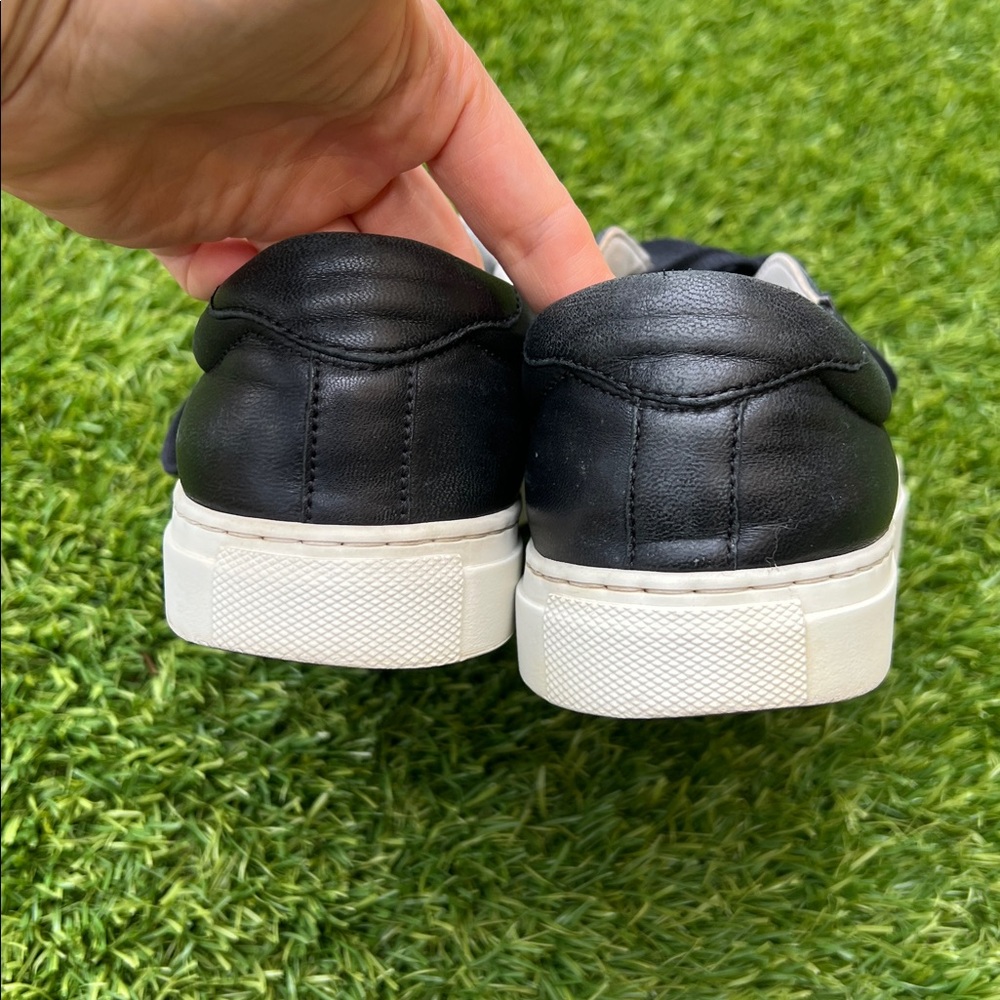 Brunello Cucinelli Black and White Sneakers with Monilli accent - Picture 5 of 11